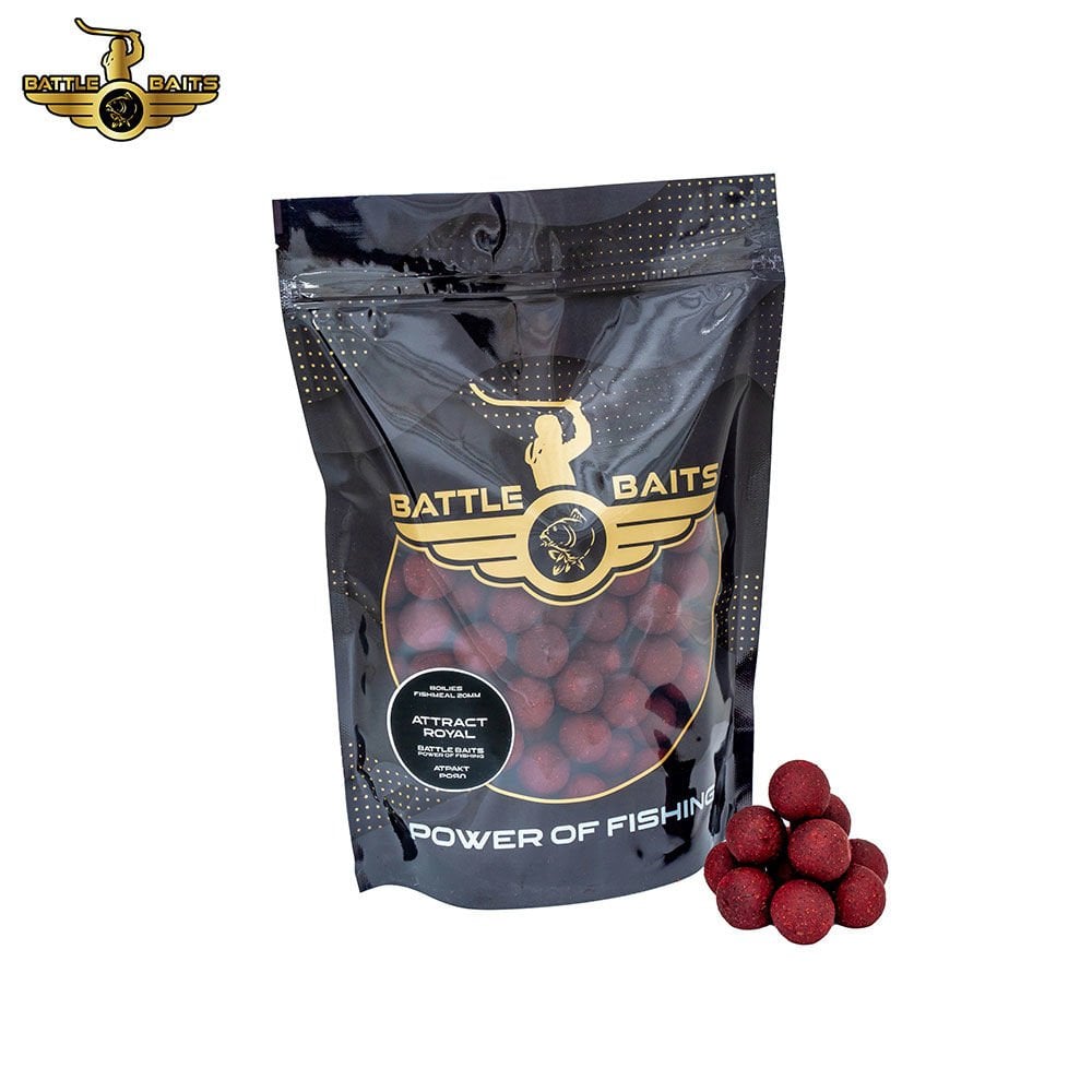 Battle Baits Attract Royal Boilies 1kg 20mm