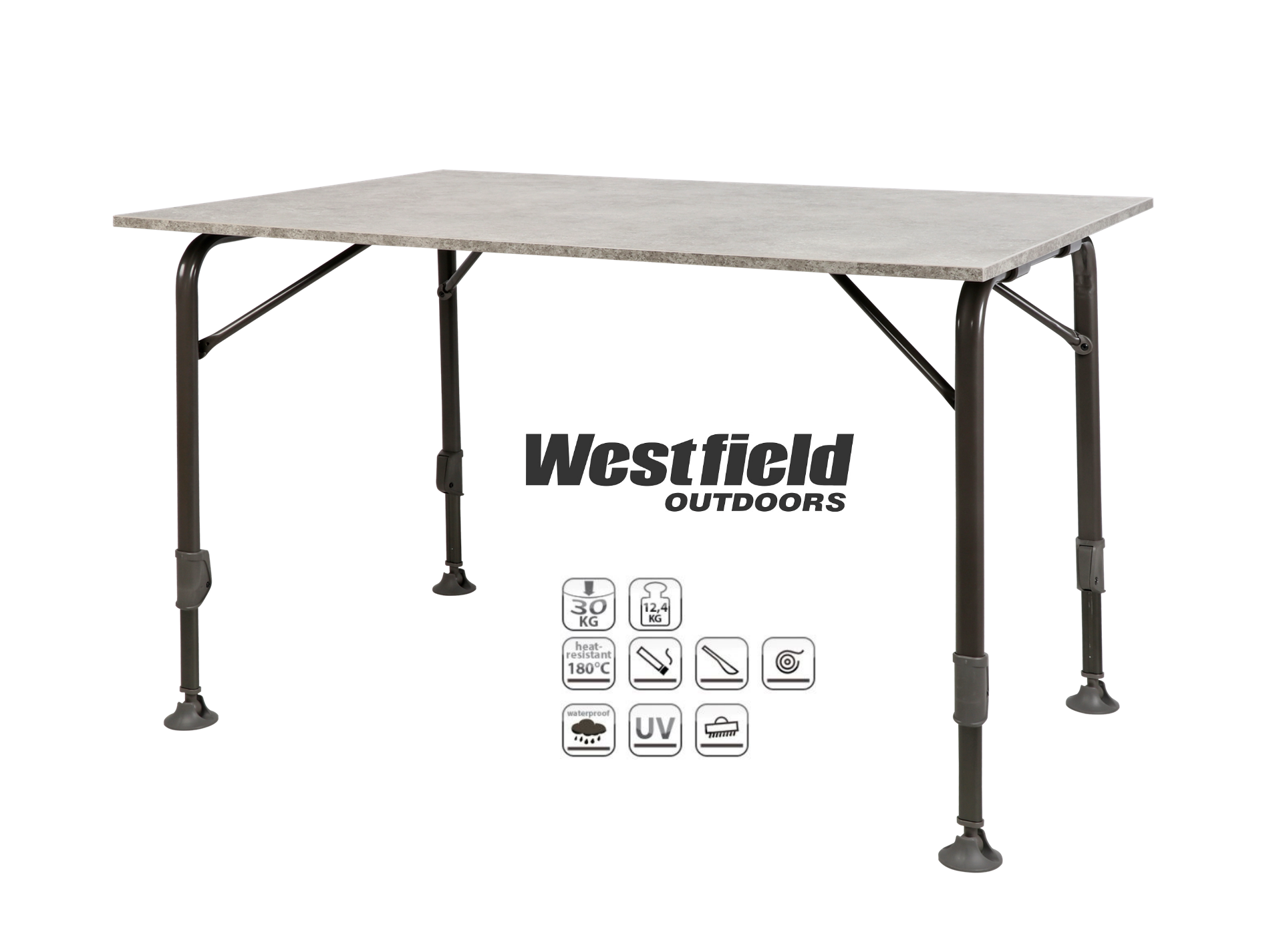 WESTFIELD KAMP MASASI MODERNA 120 X 80 CM AVANTGARD SERİSİ