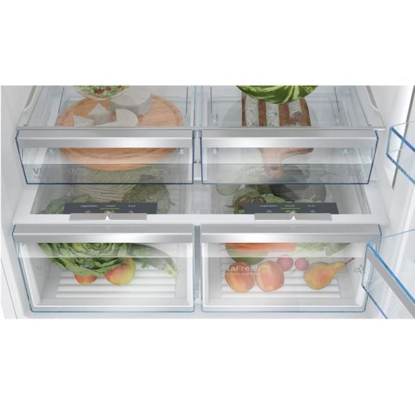 Bosch KGP86FWC0N Serie 8 Alttan Donduruculu Buzdolabı 186 x 86 cm Beyaz, Total No Frost