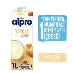 Alpro Vanilya Badem Sütü 1 lt