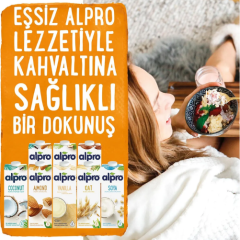 Alpro Yulaf & Badem Sütü 1 lt