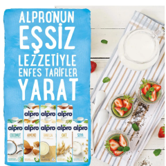 Alpro Yulaf & Badem Sütü 1 lt