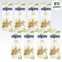 Alpro Yulaf Sütü 1 lt x 8 Adet