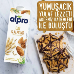 Alpro Yulaf Sütü 1 lt x 8 Adet