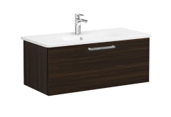 Vitra 68256 Root Flat Çekmeceli Lavabo Dolabı Ceviz 100cm