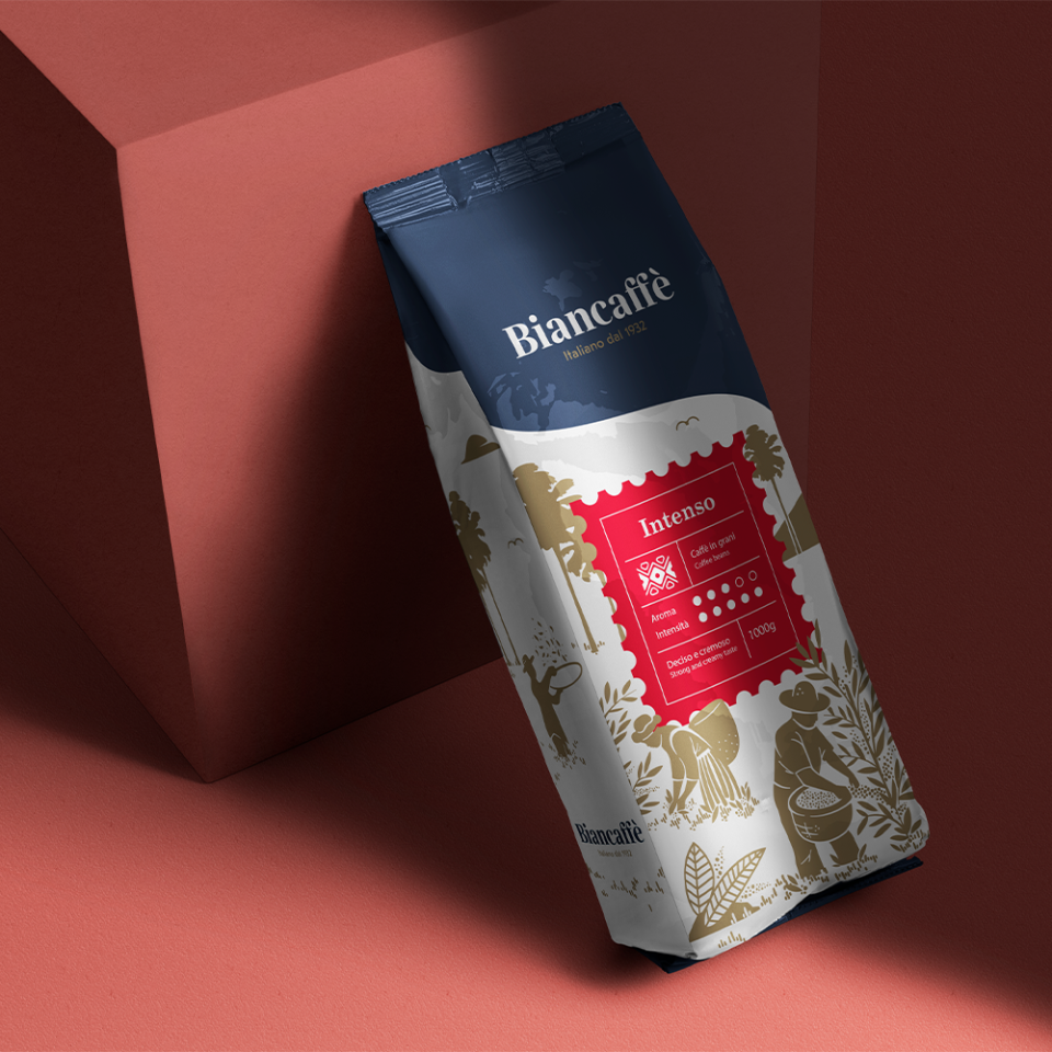 Biancaffe Intenso Espresso Çekirdek Kahve 500 Gr