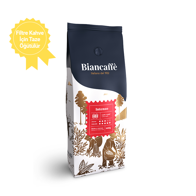 Biancaffe Intenso Öğütülmüş Filtre Kahve 500 Gr