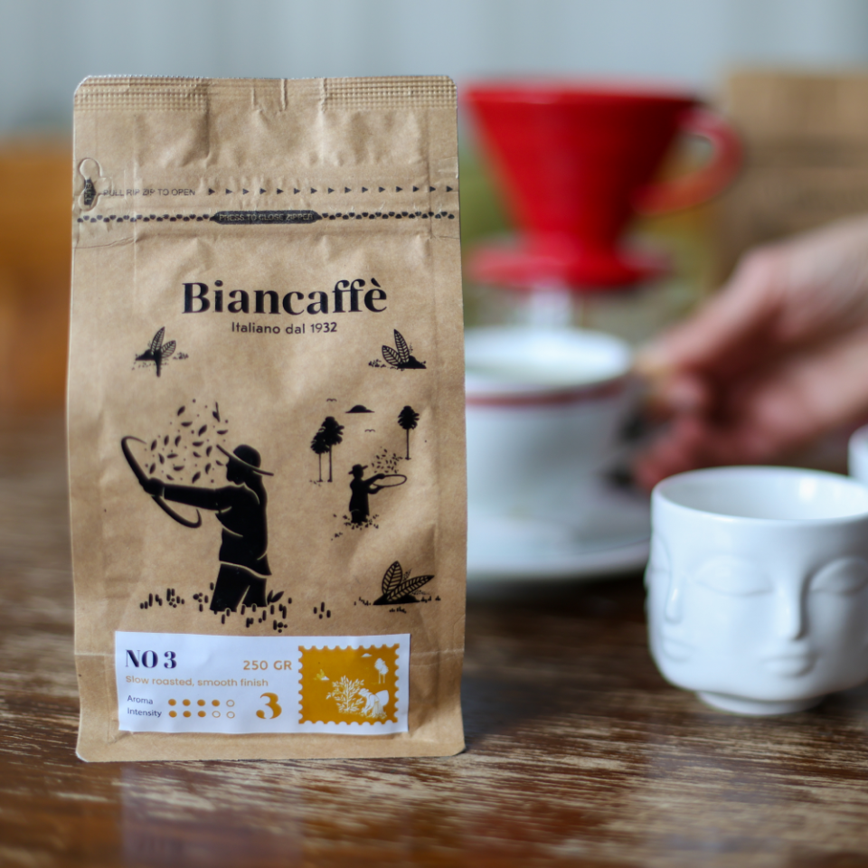 Bianco No 3 250 Gr Öğütülmüş Filtre Kahve