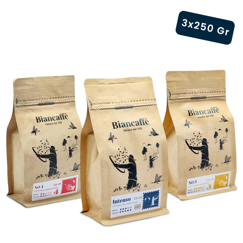 Biancaffé 3'lü Filtre Kahve Tanışma Seti