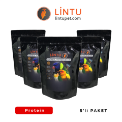 Lintu Ara-Macaw Yüksek Protein Papağan Besini – 4x1.000 gr Paket