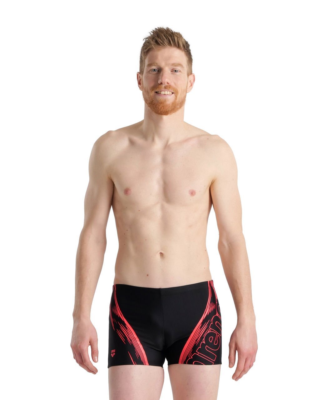 ARENA ERKEK ŞORT YÜZÜCÜ MAYOSU MEN'S TEAM SWIM SHORT GRAPHIC 005535500 YZM UK BEDEN