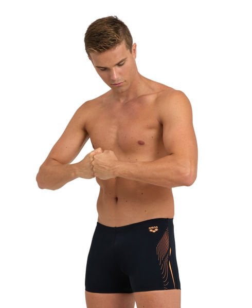 ARENA ERKEK ŞORT YÜZÜCÜ MAYOSU MEN'S TEAM SWIM SHORT GRAPHIC 005552530 YZM UK BEDEN