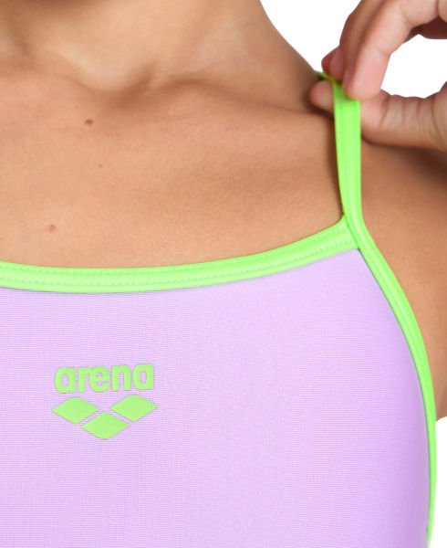 ARENA KIZ ÇOCUK YÜZÜCÜ MAYOSU GIRL'S ARENA SWIMSUIT LIGHT DROP SOLID 005919900 YZM UK BEDEN 14-15 Yaş (30 UK)