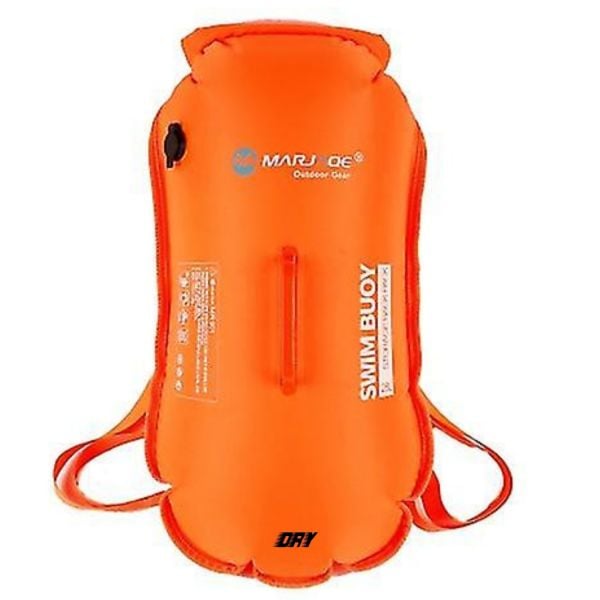 Dry Açık Su Yüzme Şamandıra Çift Hava Yastıklı SWIM BUOY 35L 41x72 Cm 15KG