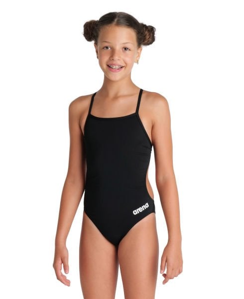 ARENA KIZ ÇOCUK YÜZÜCÜ MAYO GIRL'S TEAM SWIMSUIT CHALLENGE SOLID 004765550 YZM UK BEDEN