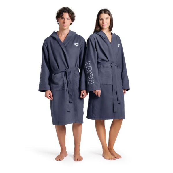 ARENA UNISEX YETİŞKİN BORNOZ LACİVERT ZEAL ROBE 009032710
