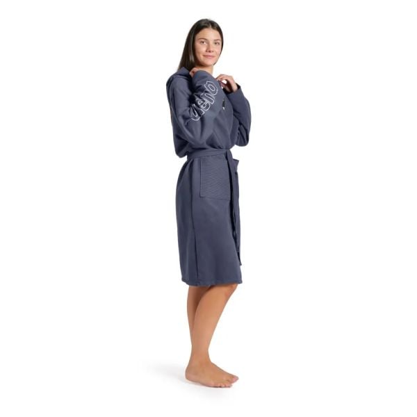 ARENA UNISEX YETİŞKİN BORNOZ LACİVERT ZEAL ROBE 009032710