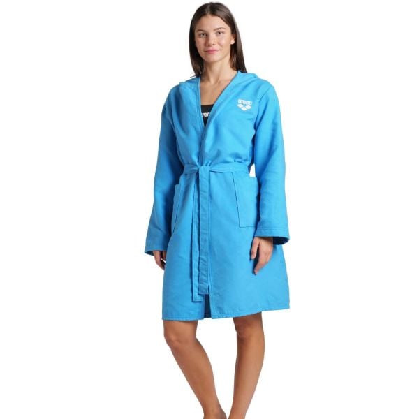 ARENA UNISEX YETİŞKİN BORNOZ MAVİ COMPACT MICROFIBER ROBE 009034810