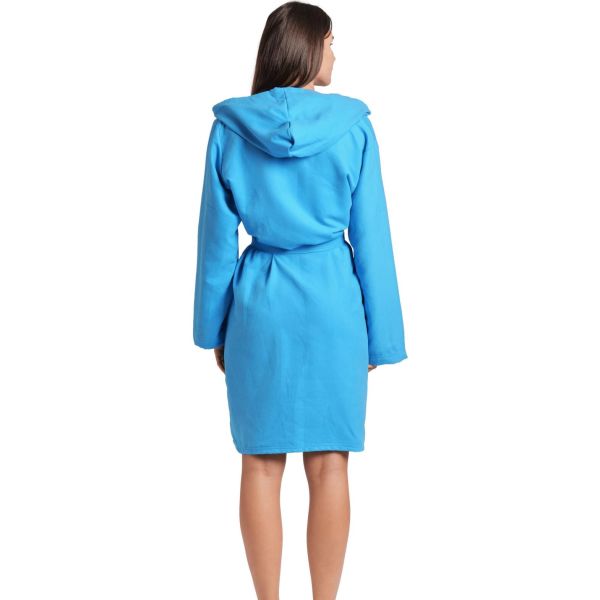 ARENA UNISEX YETİŞKİN BORNOZ MAVİ COMPACT MICROFIBER ROBE 009034810