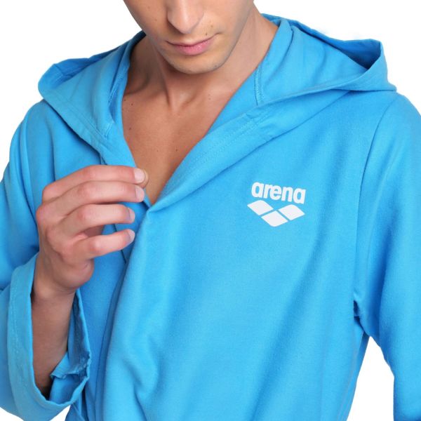 ARENA UNISEX YETİŞKİN BORNOZ MAVİ COMPACT MICROFIBER ROBE 009034810
