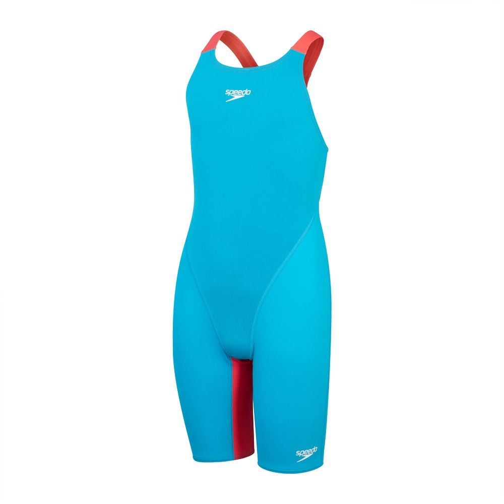 SPEEDO KIZ ÇOCUK YARIŞ MAYOSU ECO END+ KSKN JF BLUE/GRN/PURPLE 8-15822H687