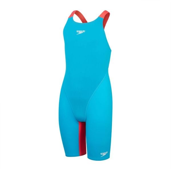 SPEEDO KIZ ÇOCUK YARIŞ MAYOSU ECO END+ KSKN JF BLUE/GRN/PURPLE 8-15822H687