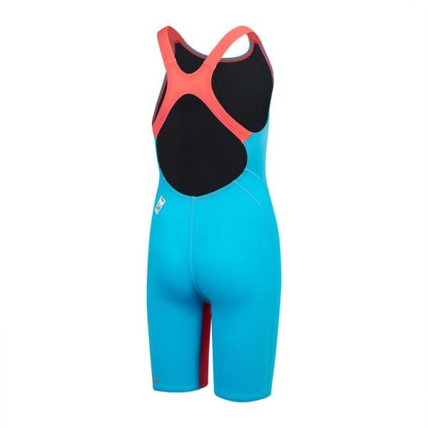SPEEDO KIZ ÇOCUK YARIŞ MAYOSU ECO END+ KSKN JF BLUE/GRN/PURPLE 8-15822H687