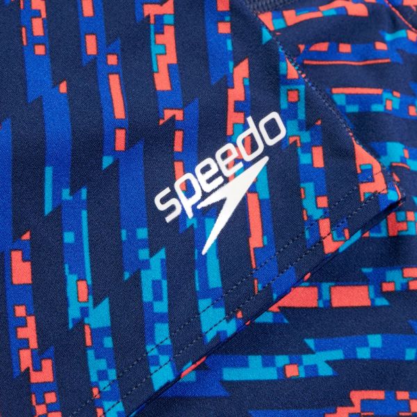 SPEEDO KIZ ÇOCUK YARIŞ MAYOSU ECO END+ KSKN JF BLUE/RED 8-15822H689
