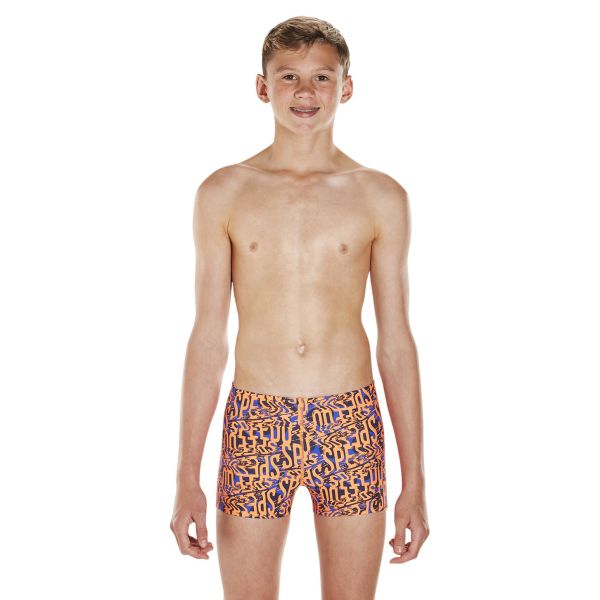 Speedo Erkek Çocuk Mayo Alv Asht Jm Blue/Navy 32