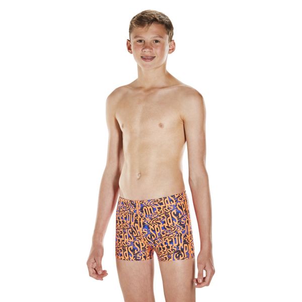 Speedo Erkek Çocuk Mayo Alv Asht Jm Blue/Navy 32