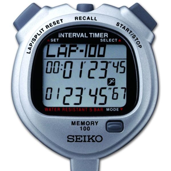 SEIKO 100 LAP MEMORY DUAL TİMER KRONOMETRE 100 HAFIZALI S057 - US
