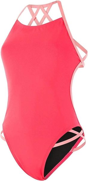 Speedo Freestylr Kadın Yüzücü Mayosu 1PC AF RED/RED 8-11714H162 YZM UK BEDEN