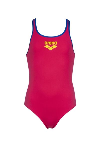 Arena Kız Çocuk Yüzücü Mayo   G Biglogo Jr Swim Pro Back One Piece 001332990