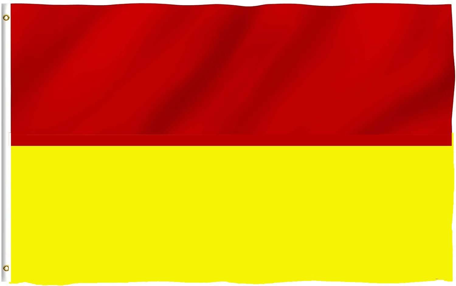 Cankurtaran Bayrağı - Havuz Bayrak Sarı - Kırmızı