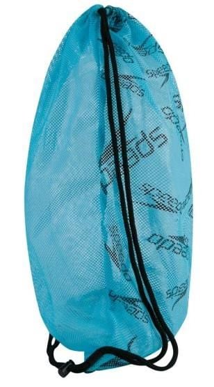 SPEEDO PRINTED MESH BAG AU BLUE/BLACK FİLE ÇANTA MAVİ 8-12813F965