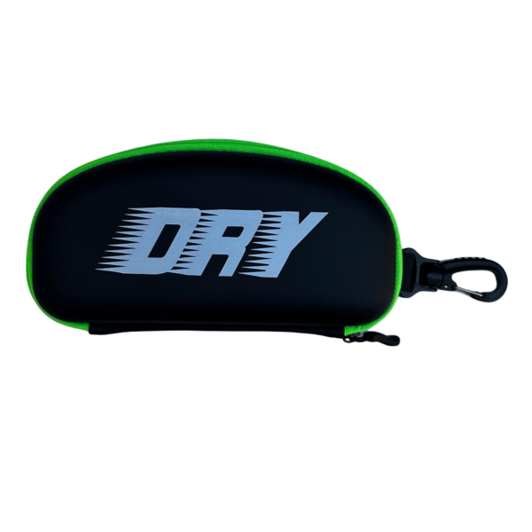DRY Yüzme Gözlüğü Koruma Çantası Gözlük Kabı Yeşil