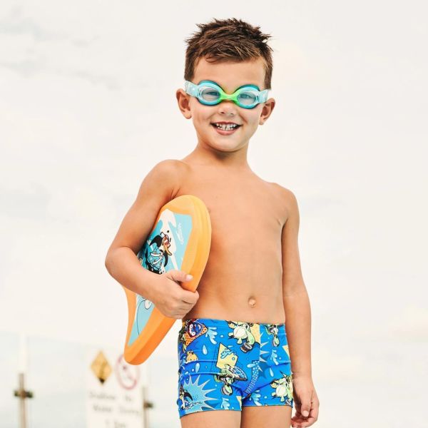 SPEEDO ÇOCUK YÜZÜCÜ GÖZLÜĞÜ 2-6 YAŞ ILLUSION GOG IU BLUE/GREEN 8-1211514638 YZM