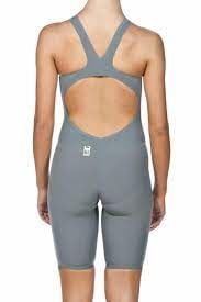 ARENA BAYAN YARIŞ MAYOSU W POWERSKIN R-EVO ONE FBSLOB SL GREY-BRIGHT ORANGE 001438141 YZM