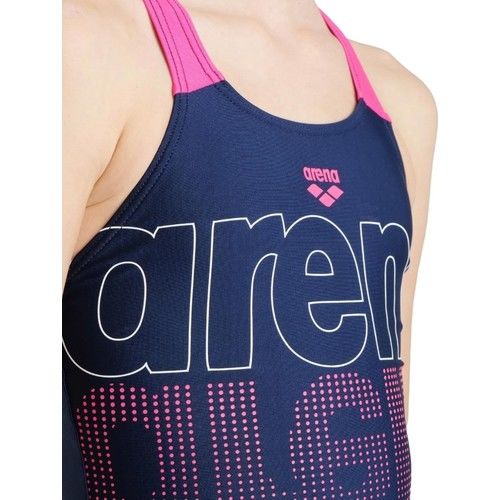 ARENA KIZ ÇOCUK YÜZÜCÜ MAYOSU GIRL'S SWIMSUIT V BACK GRAPHIC 005538780 YZM