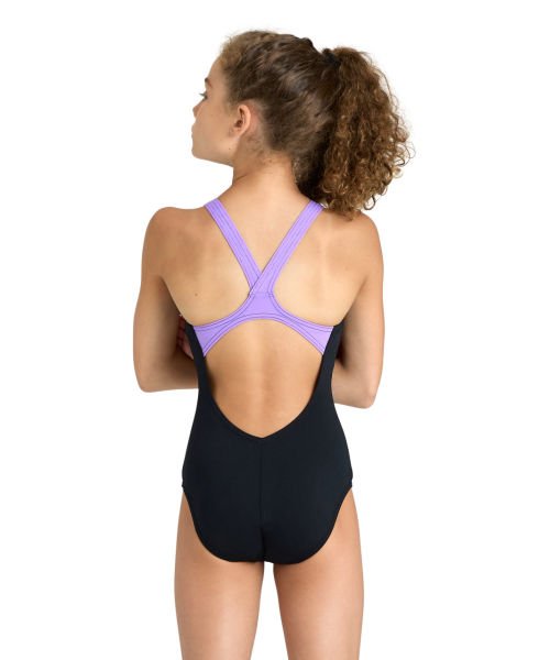 ARENA KIZ ÇOCUK YÜZÜCÜ MAYOSU GIRL'S ARENA PRISM SWIMSUIT V BACK 005996590 YZM