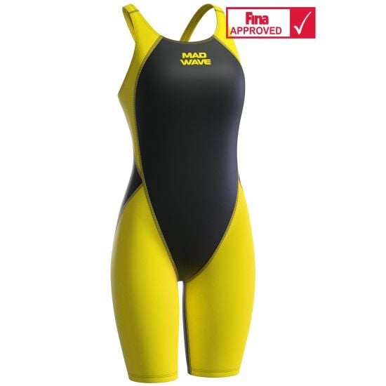 MAD WAVE KADIN YARIŞ MAYOSU M0162 03 6 06WCN SARI