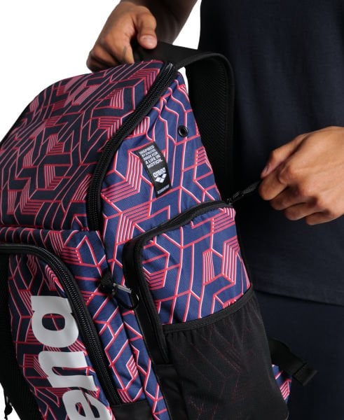 ARENA YÜZÜCÜ ÇANTASI RENKLİ 45 LİTRE SPIKY III BACKPACK 45 ALLOVER 006272122