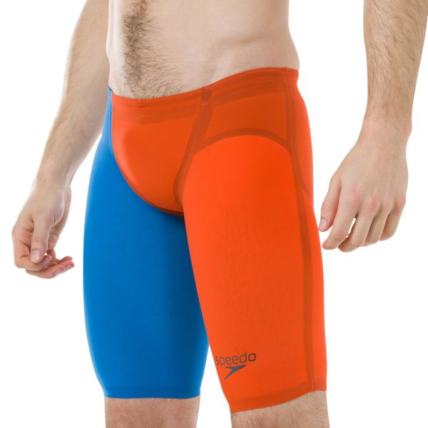 SPEEDO ERKEK YARIŞ MAYOSU LZR ELITE 2 JAM AM ORANGE/BLUE 8-09145C565 UK BEDEN YZM