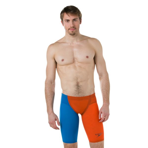 SPEEDO ERKEK YARIŞ MAYOSU LZR ELITE 2 JAM AM ORANGE/BLUE 8-09145C565 UK BEDEN YZM