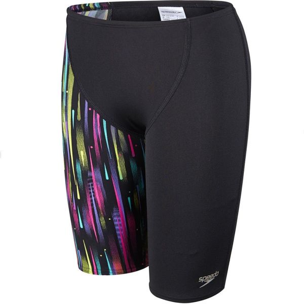 SPEEDO ERKEK ÇOCUK YARIŞ MAYOSU END+ HG/WST JAM JM BLK/PNK 8-09733A070 YZM