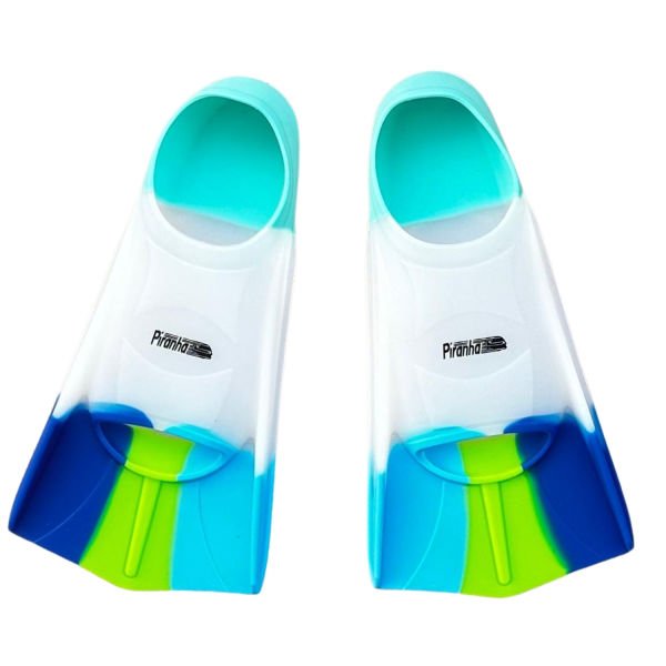 Çok Renkli Piranha Silikon Yüzücü Kısa Ayak Paleti