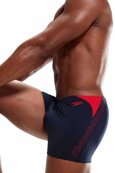 SPEEDO ERKEK YÜZÜCÜ ŞORT MAYO HYPERBOOM ASHT AM NAVY/RED 8-00302015148