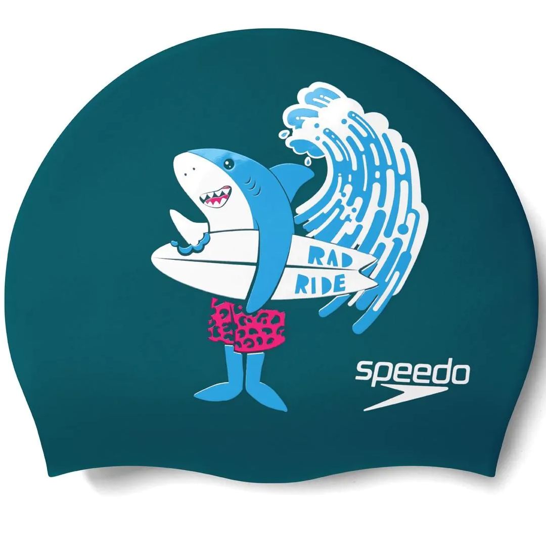 SPEEDO UNISEX SİLİKON BONE SLOGAN PRT CAP JU BLUE 8-0838614637