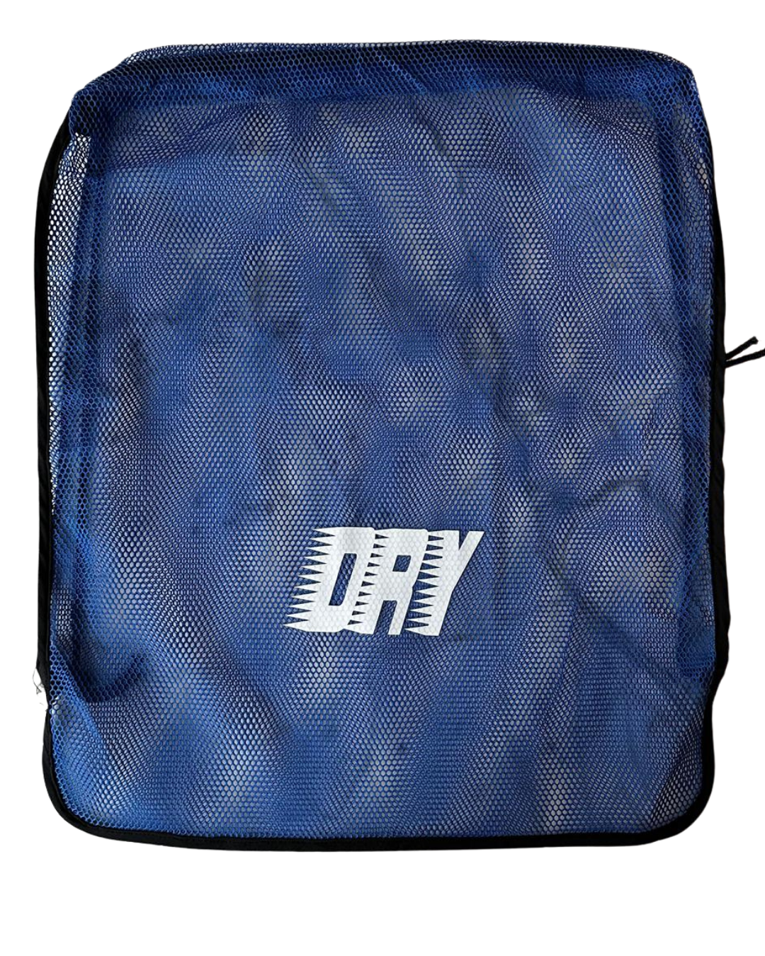 DRY MAVİ  FİLE ÇANTA BÜZGÜLÜ SIRT ASKILI - CEPSİZ -