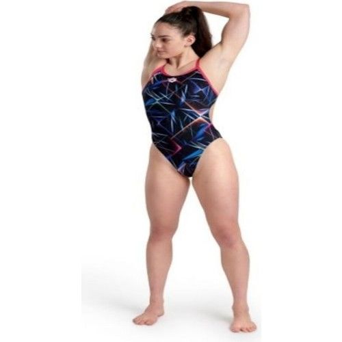 ARENA BAYAN YÜZÜCÜ MAYOSU WOMEN'S SWIMSUIT CHALLENGE BACK ALLOVER 005557550